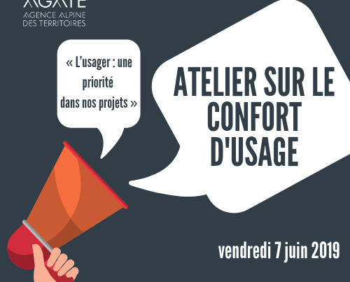 atelier confort d'usage Agate le 7 juin 2019