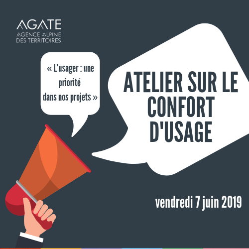 atelier confort d'usage Agate le 7 juin 2019