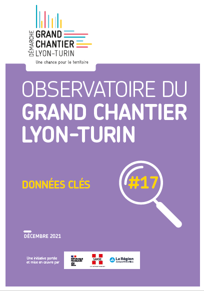 « Données clés » n°17 de l’Observatoire du Grand Chantier Lyon-Turin