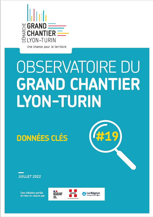 Données clés N°19 de l’Observatoire du Grand Chantier Lyon-Turin