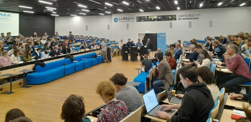 Agate à la 3ᵉ biennale de l’information géographique – AGAURAGEO